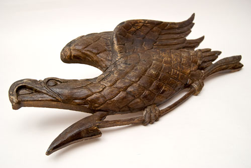 Antique American Patriotic Folk Art Eagle Carving For Sale Antique American Patriotic Folk Art Eagle Carving For Sale