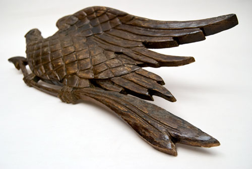 Antique American Patriotic Folk Art Eagle Carving For Sale Antique American Patriotic Folk Art Eagle Carving For Sale