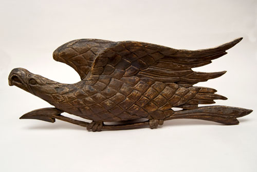 Antique American Patriotic Folk Art Eagle Carving For Sale Antique American Patriotic Folk Art Eagle Carving For Sale