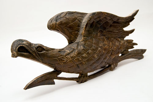 Antique American Patriotic Folk Art Eagle Carving For Sale Antique American Patriotic Folk Art Eagle Carving For Sale