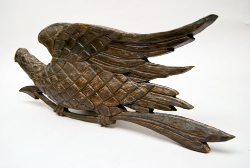 Antique American Patriotic Folk Art Eagle Carving For Sale Antique American Patriotic Folk Art Eagle Carving For Sale