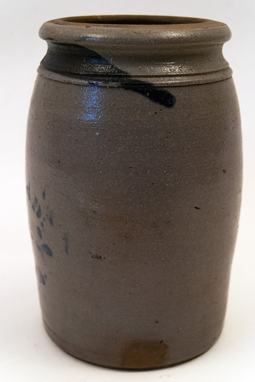 A. Conrad New Geneva PA Antique Blue Decorated Stoneware A. Conrad New Geneva PA Antique Blue Decorated Stoneware
