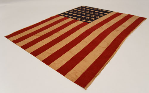 Patriotic Americana 1890 Unofficial 42 Star Parade Flag For Sale Patriotic Americana 1890 Unofficial 42 Star Parade Flag For Sale