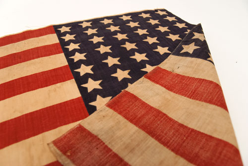 Patriotic Americana 1890 Unofficial 42 Star Parade Flag For Sale Patriotic Americana 1890 Unofficial 42 Star Parade Flag For Sale