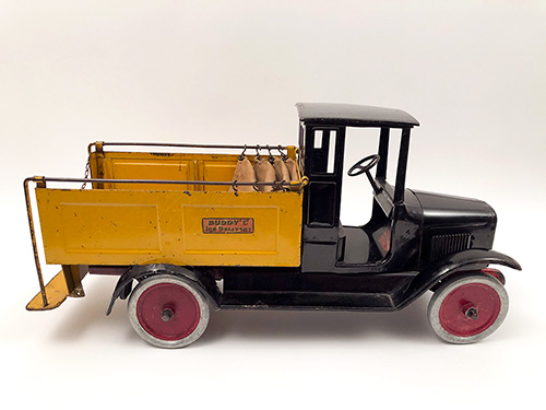 Antique Original 1920s Pressed Steel Buddy L Ice Delivery Truck For Sale Moline Illinois Antique Original 1920s Pressed Steel Buddy L Ice Delivery Truck For Sale Moline Illinois