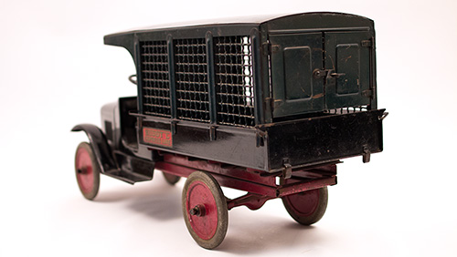 Antique Buddy L Original Paint Express Line Van For Sale Antique Buddy L Original Paint Express Line Van For Sale
