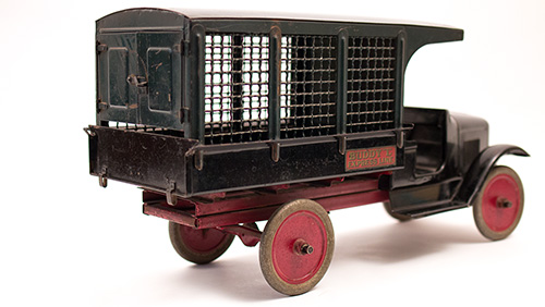 Antique Buddy L Original Paint Express Line Van For Sale Antique Buddy L Original Paint Express Line Van For Sale