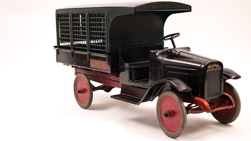 Antique Buddy L Original Paint Express Line Van For Sale Antique Buddy L Original Paint Express Line Van For Sale