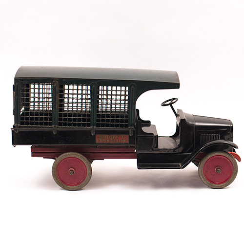 Antique Buddy L Original Paint Express Line Van For Sale Antique Buddy L Original Paint Express Line Van For Sale