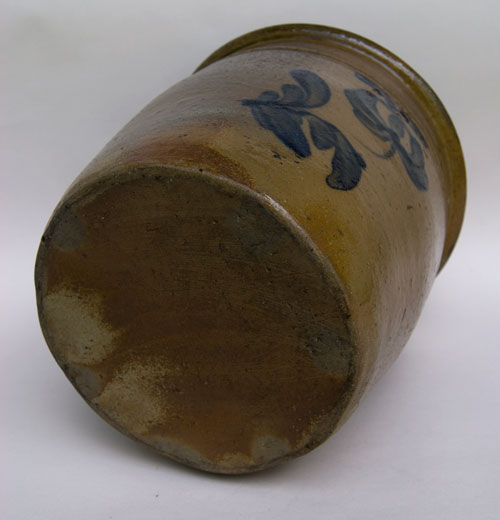 Blue Decorated American Stoneware: Russell Beaver Co. PA Antique Cobalt Salt Glaze Crock For Sale 19th Century Antiques Blue Decorated American Stoneware: Russell Beaver Co. PA Antique Cobalt Salt Glaze Crock For Sale 19th Century Antiques