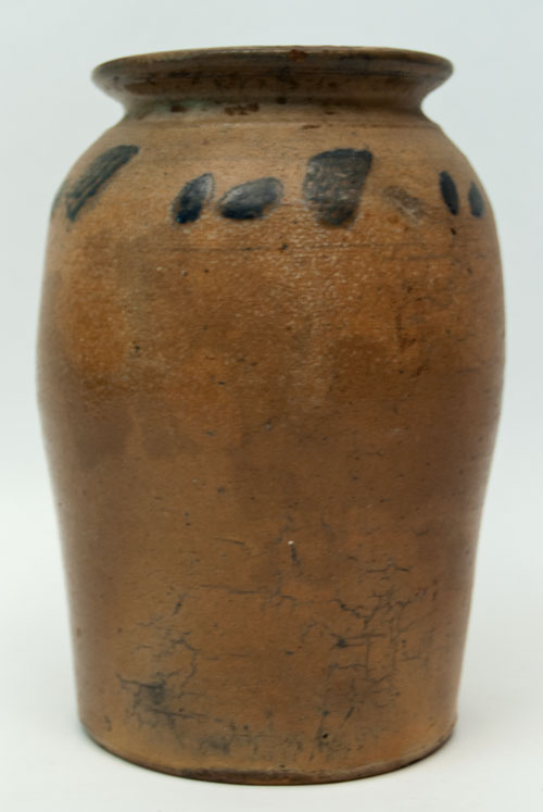 Alexandria VA Virginia John Swann Antqiue American Southern Stoneware Cobalt One Gallon Storage Jar For Sale Alexandria VA Virginia John Swann Antqiue American Southern Stoneware Cobalt One Gallon Storage Jar For Sale