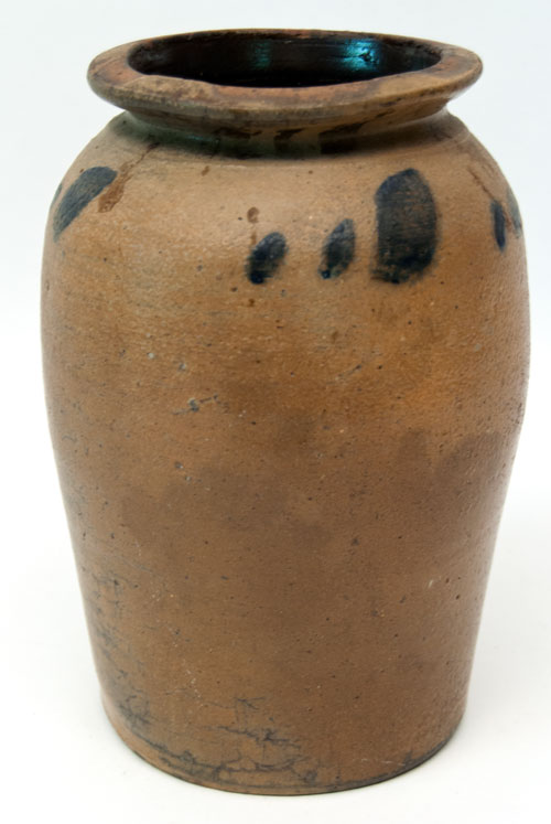 Alexandria VA Virginia John Swann Antqiue American Southern Stoneware Cobalt One Gallon Storage Jar For Sale Alexandria VA Virginia John Swann Antqiue American Southern Stoneware Cobalt One Gallon Storage Jar For Sale