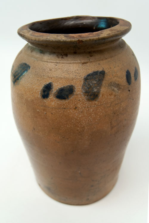 Alexandria VA Virginia John Swann Antqiue American Southern Stoneware Cobalt One Gallon Storage Jar For Sale Alexandria VA Virginia John Swann Antqiue American Southern Stoneware Cobalt One Gallon Storage Jar For Sale
