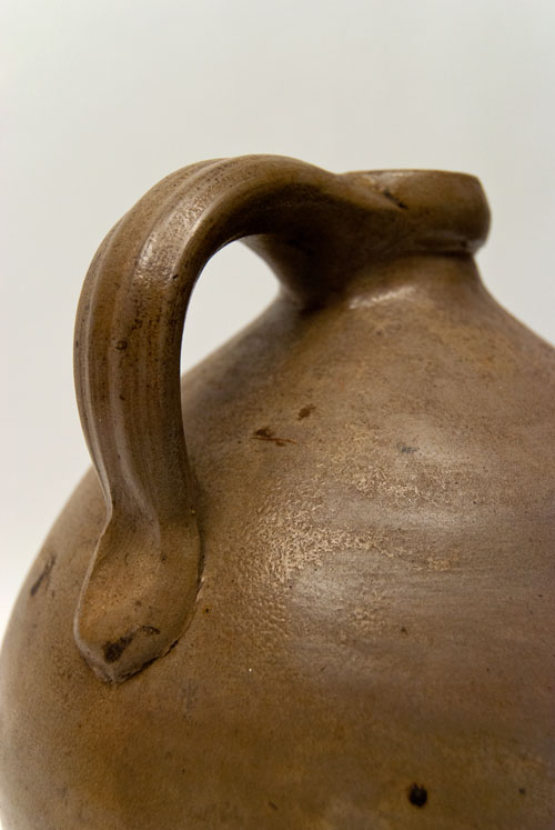Ovoid One Gallon Jug with Cobalt Floral Decoration Possibly D.P. Shenfelder, Reading PA Ovoid One Gallon Jug with Cobalt Floral Decoration Possibly D.P. Shenfelder, Reading PA