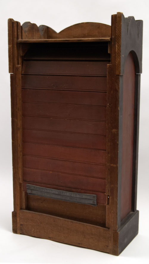 Antique Drug Store Paint Decorated 19th Century American Countertop Apothecary Cabinet with Original Surface Antique Drug Store Paint Decorated 19th Century American Countertop Apothecary Cabinet with Original Surface