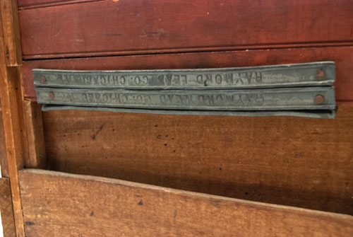 Antique Drug Store Paint Decorated 19th Century American Countertop Apothecary Cabinet with Original Surface Antique Drug Store Paint Decorated 19th Century American Countertop Apothecary Cabinet with Original Surface
