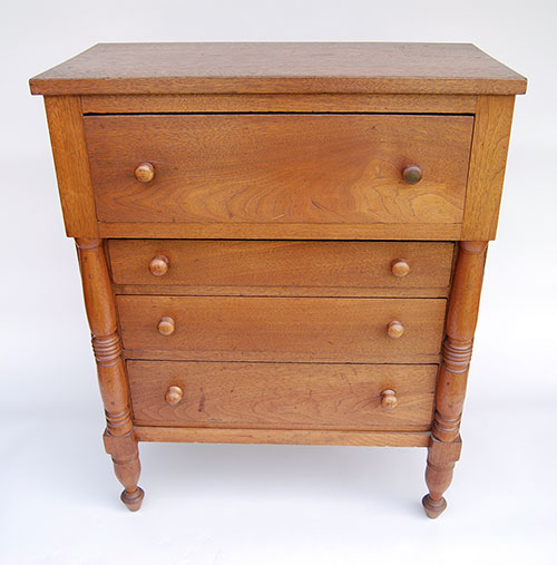 Early American Walnut Childs Chest of Drawers Antique American Furniture Early American Walnut Childs Chest of Drawers Antique American Furniture