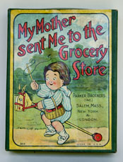 Antique American Game: My Mother Sent me to the Grocery Store: Parker Brothers Vintage Game Antique American Game: My Mother Sent me to the Grocery Store: Parker Brothers Vintage Game