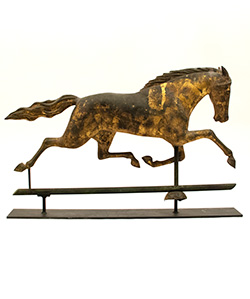 Full Bodied Harris and Company Dexter Running Horse Weathervane For Sale Full Bodied Harris and Company Dexter Running Horse Weathervane For Sale