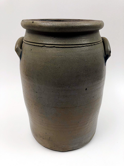 Five Gallon Southwestern Pennsylvania Salt Glazed Cobalt Decorated James Hamilton Crock For Sale From Z and K Antiques Five Gallon Southwestern Pennsylvania Salt Glazed Cobalt Decorated James Hamilton Crock For Sale From Z and K Antiques
