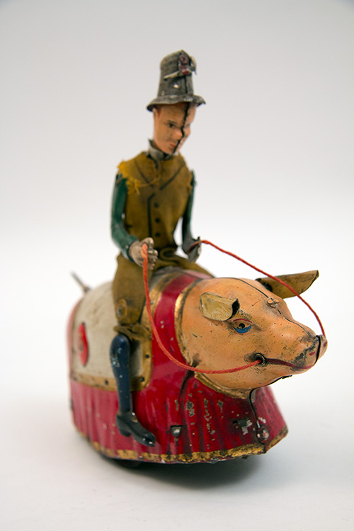 Lehmann Paddy and the Pig Antique German Tin Windup Toy For Sale from Z ...