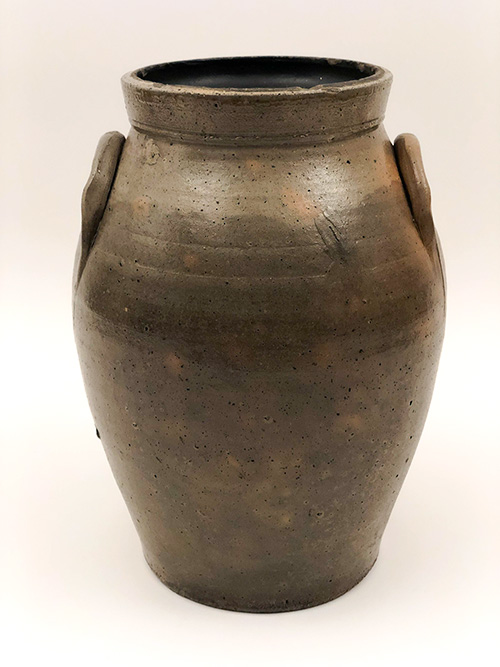 T Reed 2 Gallon Ohio Blue Decorated Stoneware Crock For Sale T Reed 2 Gallon Ohio Blue Decorated Stoneware Crock For Sale