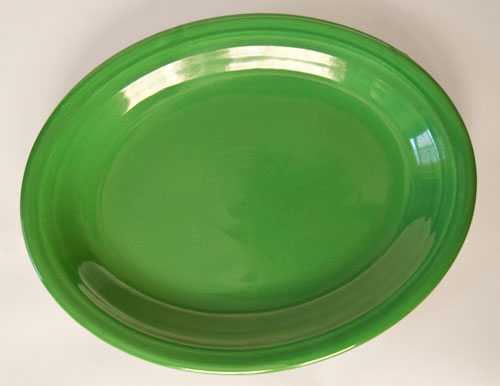 Medium Green Fiestaware Platter
