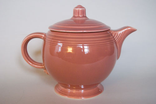 Fiesta Vintage 50s Color Rose Medium Size Teapot