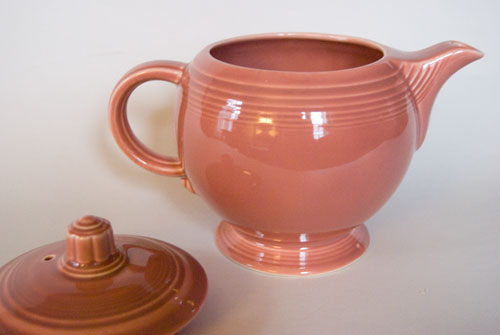 Fiesta Vintage 50s Color Rose Medium Size Teapot