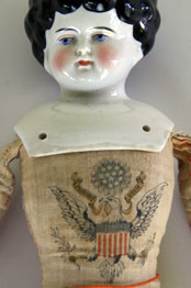 head dolls doll china pattern zandkantiques antique early american antiques patriotic body eagle