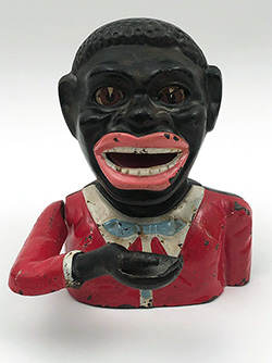 Jolly Antique Mechanical Cast Iron Bank