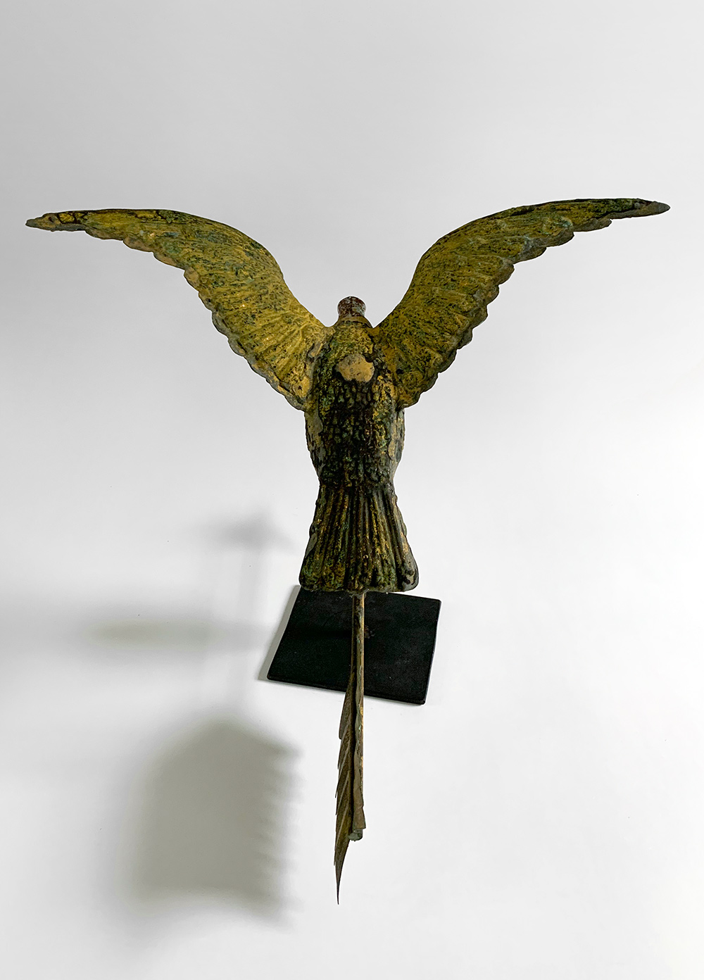 19th Century Antique American Diminutive Eagle Weathervane For Sale