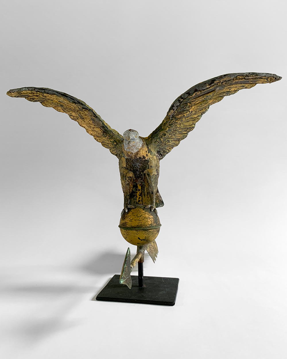 19th Century Antique American Diminutive Eagle Weathervane For Sale
