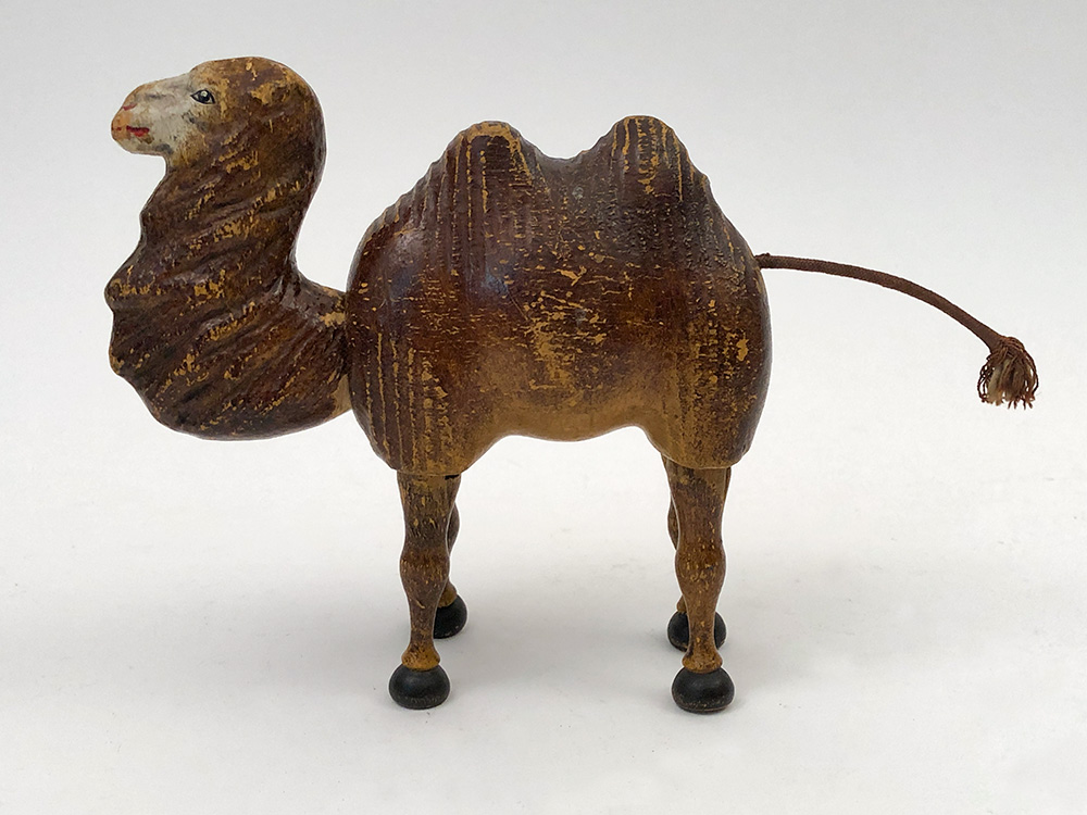 early wooden schoenhut circus camel