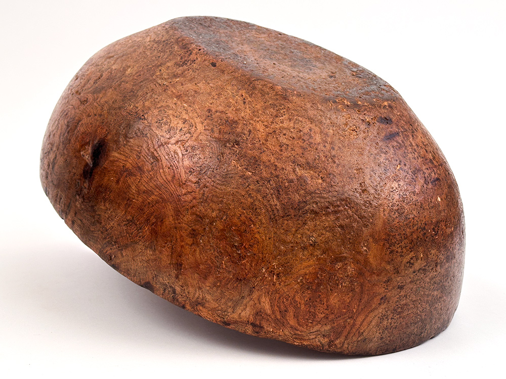 Native American First Nations 18th Century Antique Ash Burl Bowl