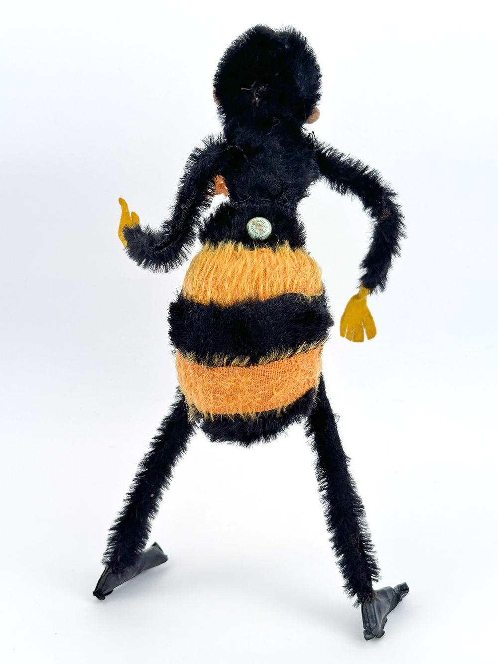 Chad Valley Mohair Bumble Bee with glass eyes