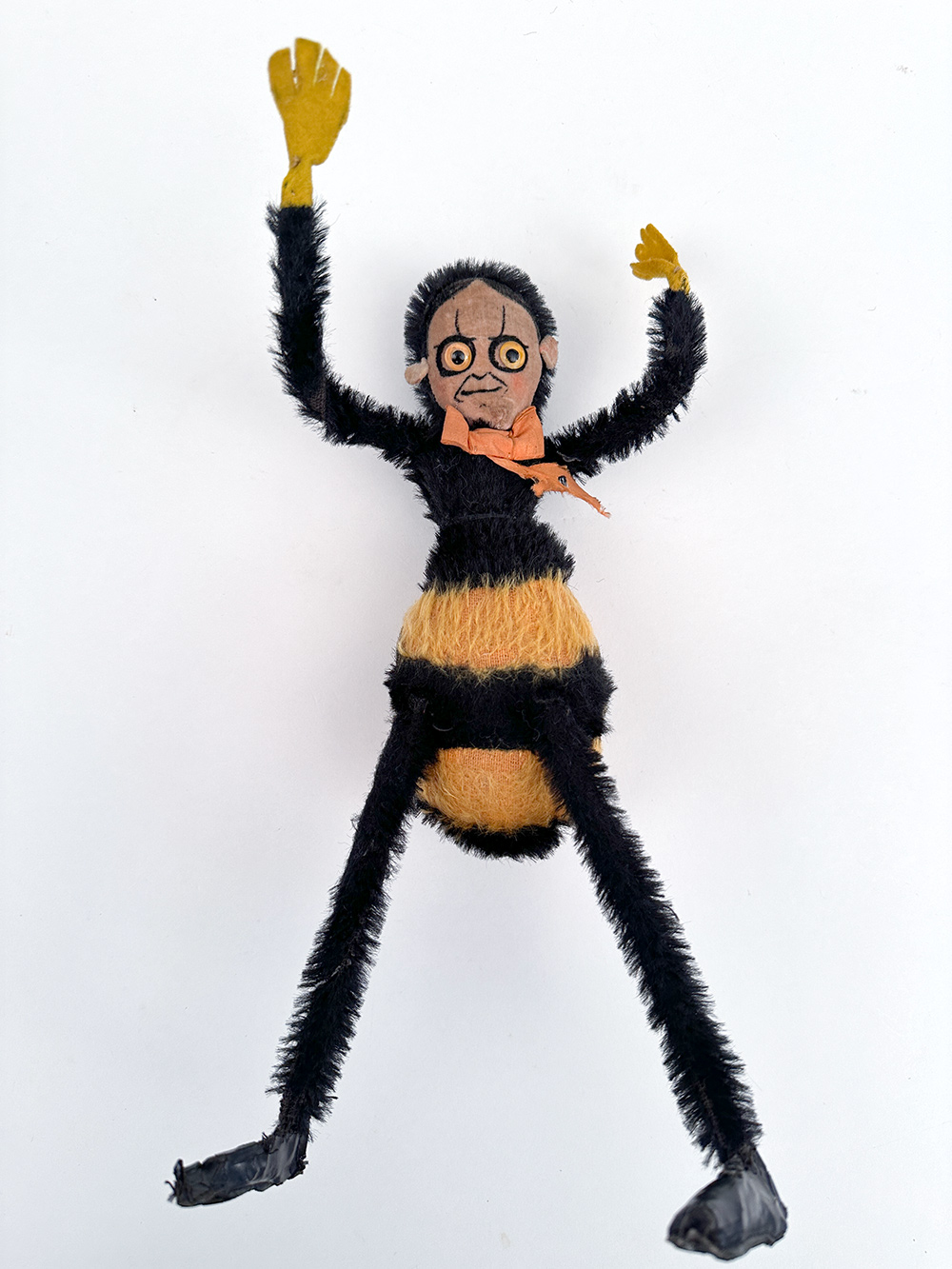 Chad Valley Mohair Bumble Bee with glass eyes