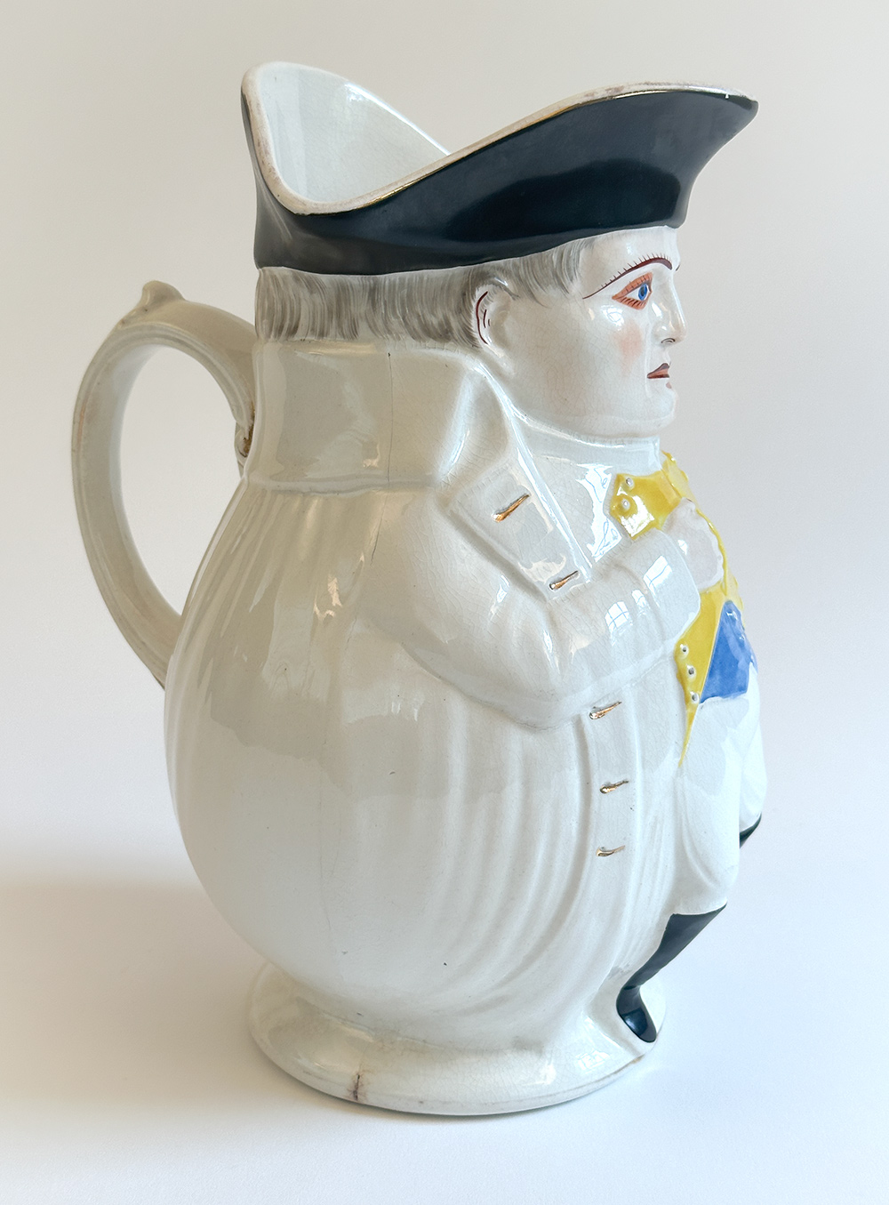 alfred b evans china and glass comapny philadelphia mckinley as napoleon toby jug 