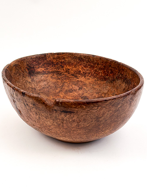 18th or early 19th century Native American ash burl bowl
