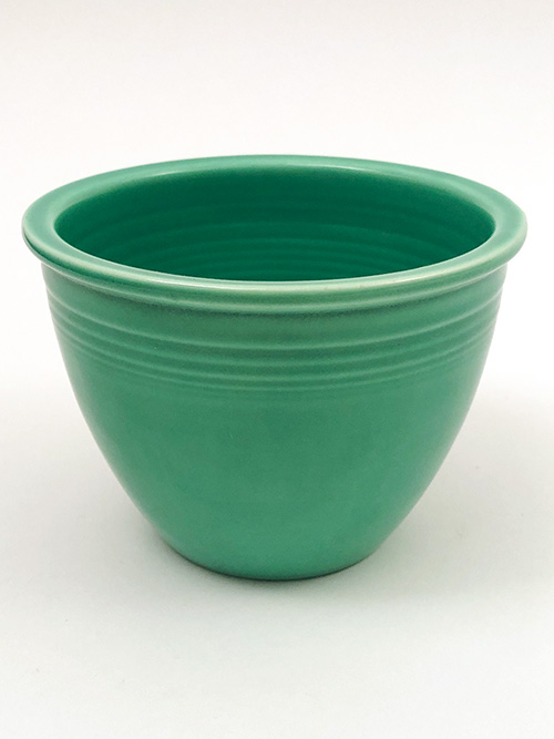 Number 1 green vintage fiesta nesting bowl