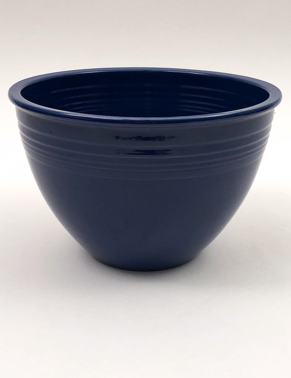 Number 6 cobalt blue vintage fiesta nesting bowl