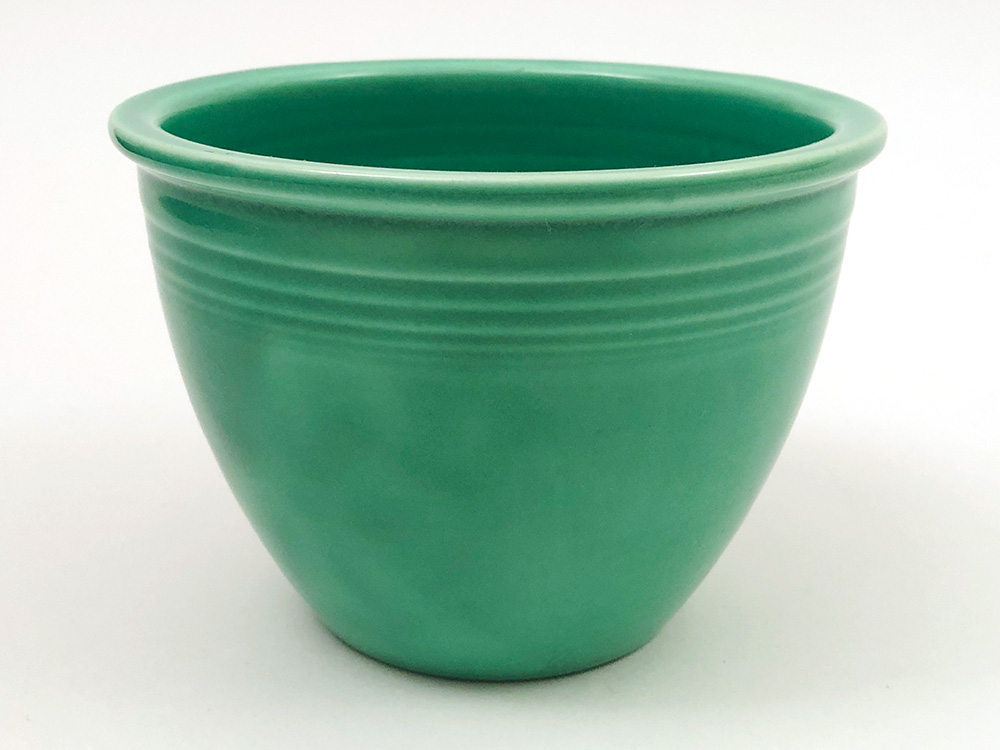 Number 1  green vintage fiesta mixing bowl