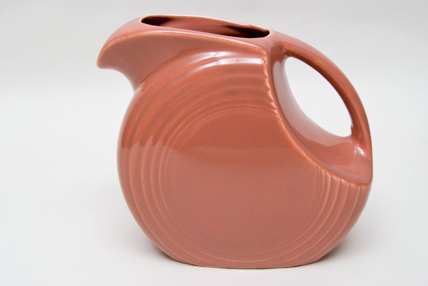 Original Rose Vintage Fiesta Disk Water Pitcher