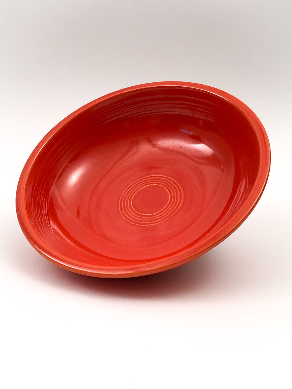 radioactive red vintage fiesta 11 inch fruit bowl