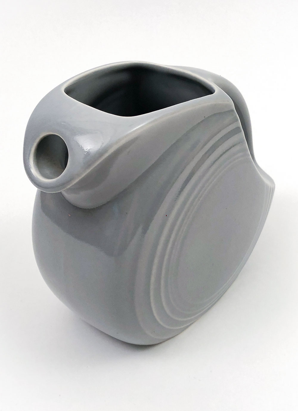 fiesta gray disc juice jug