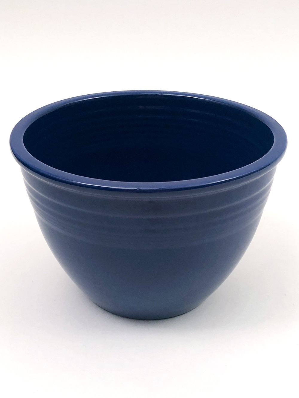 Number 3 cobalt blue vintage fiesta nesting bowl