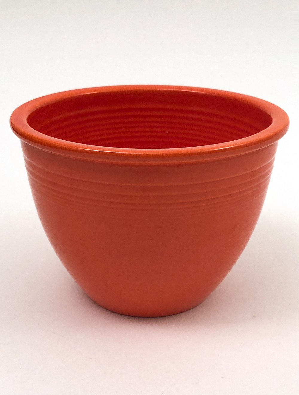 Number 1 red vintage fiesta nesting bowl