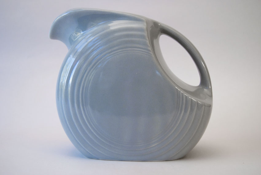 old original gray fiesta water pitcher